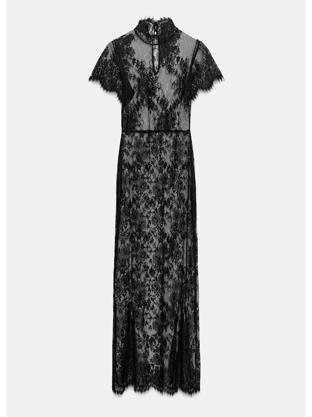 ZARA ZW COLLECTION LACE MAXI DRESS